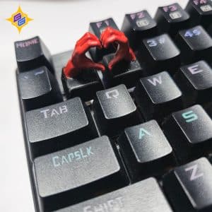 کیکپ کیبورد مکانیکال طرح دو دست قلبی | Two-handed heart  keycap