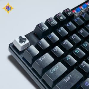 کیکپ کیبورد مکانیکال طرح گشنیز از سری چهار خال | Coriander design keycap