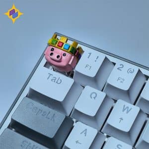 Minecraft Pig Keycap