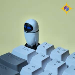کیکپ کیبورد مکانیکال طرح ایو از سری وال ای | EVE Wall E Keycap