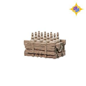 Crate of bottles