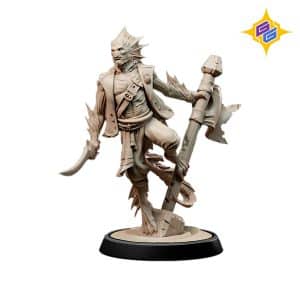 Half sahuagin pirate