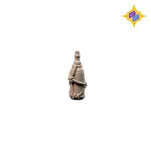 Rum bottle i with ropes