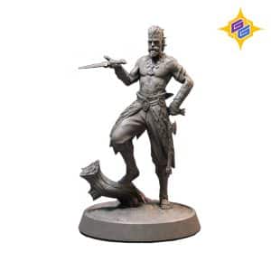 Unarmored duelist
