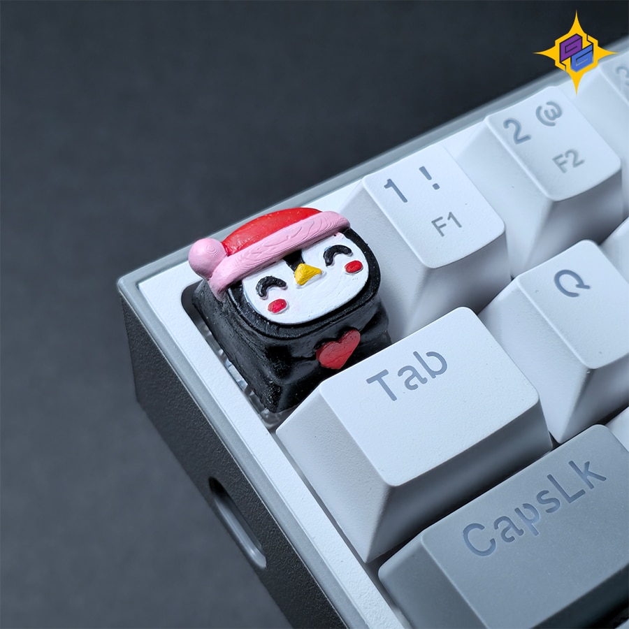 Penguin christmas keycap
