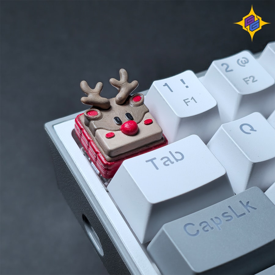 Reindeer christmas keycap