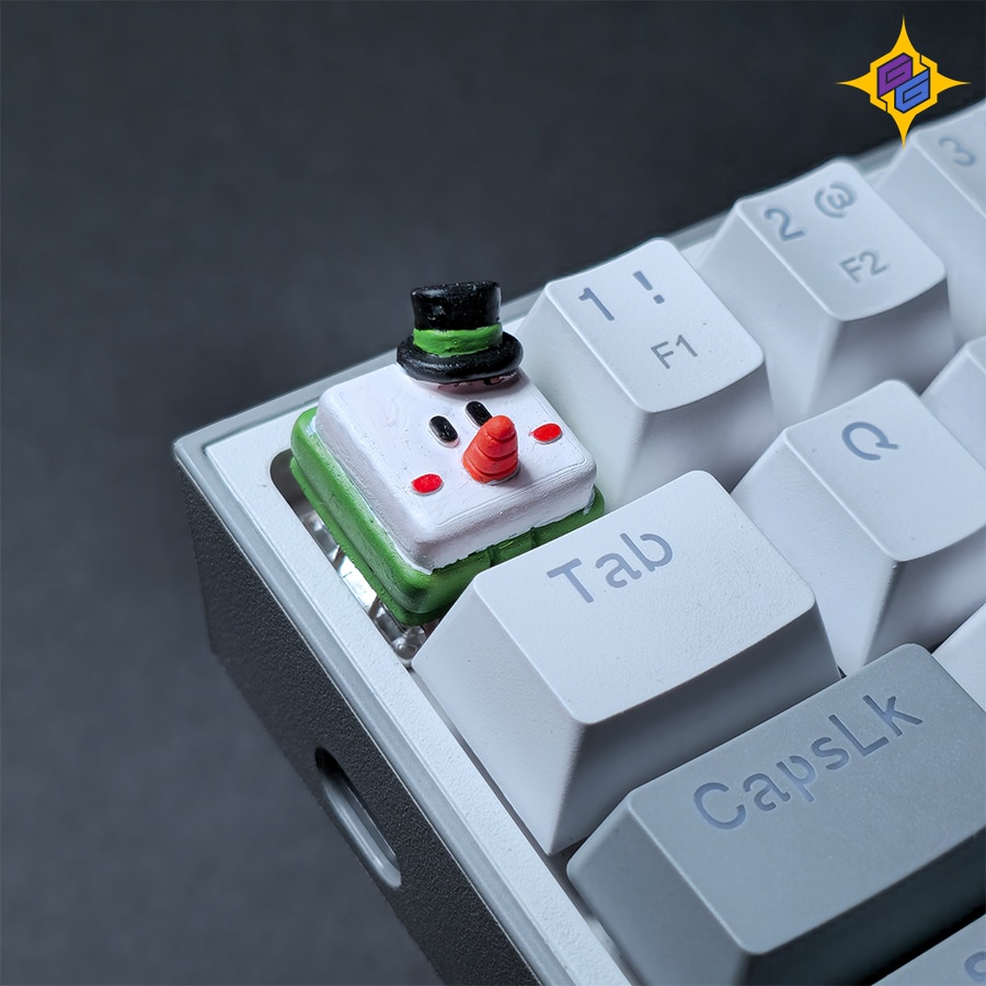 Christmas Snowman Keycap