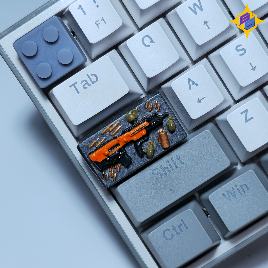 Call of Duty P90 Weapon Keycap