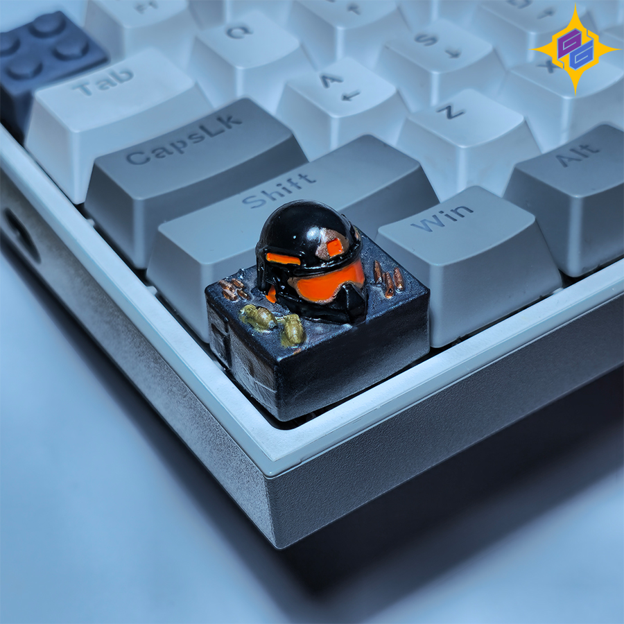 Call of Duty Helmet Keycap